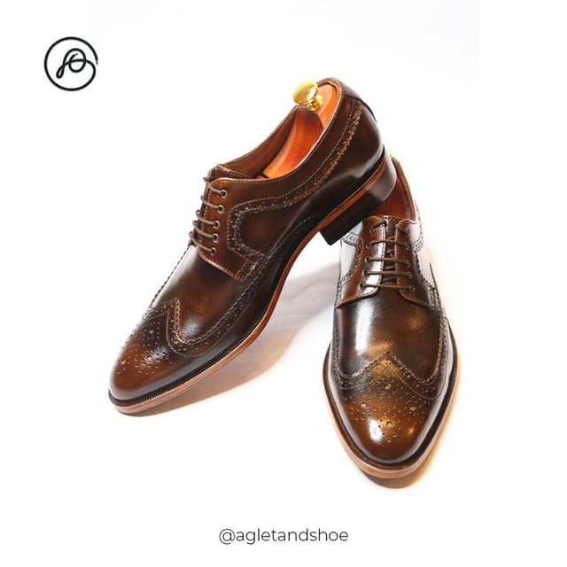 Brown brogue