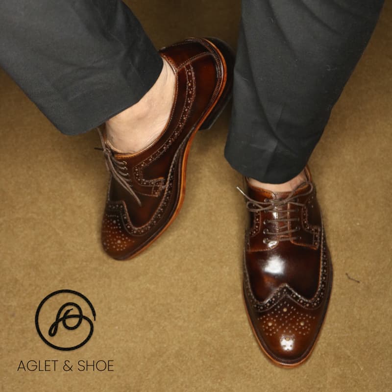 Brown brogue